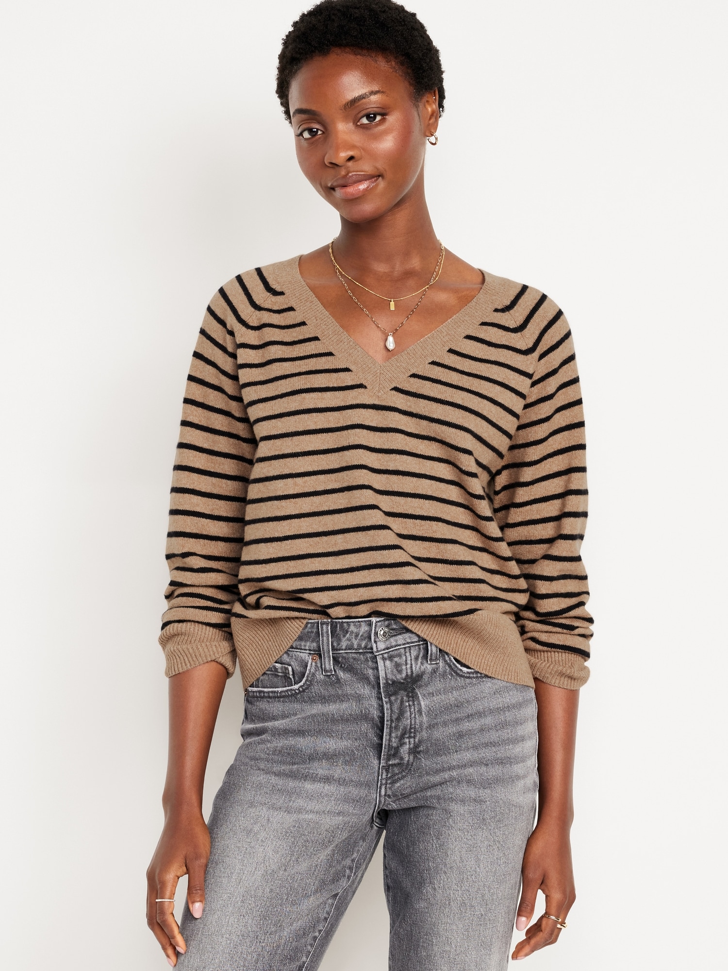 Old navy v neck sweater women's best sale