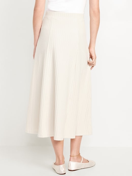 Image number 2 showing, Cozy Ribbed Maxi Skirt