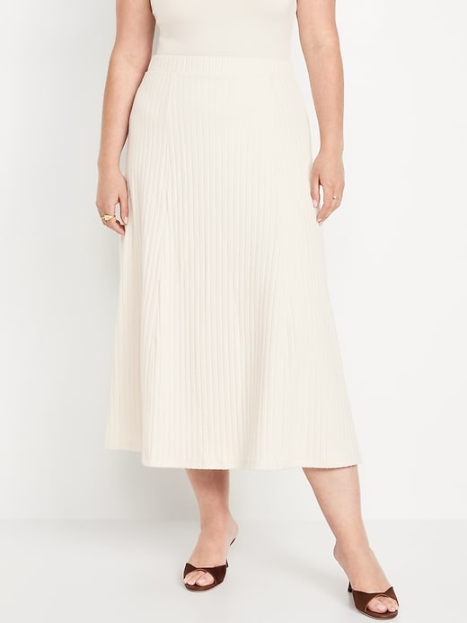 Image number 5 showing, Cozy Ribbed Maxi Skirt