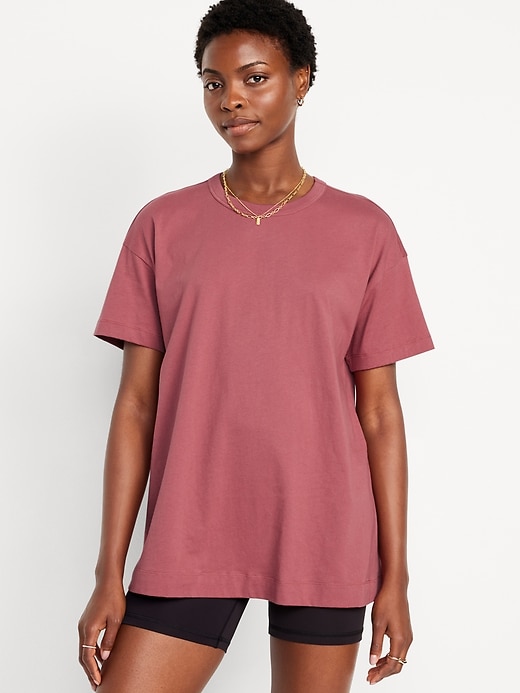 Image number 1 showing, Oversized EveryWear Tunic T-Shirt