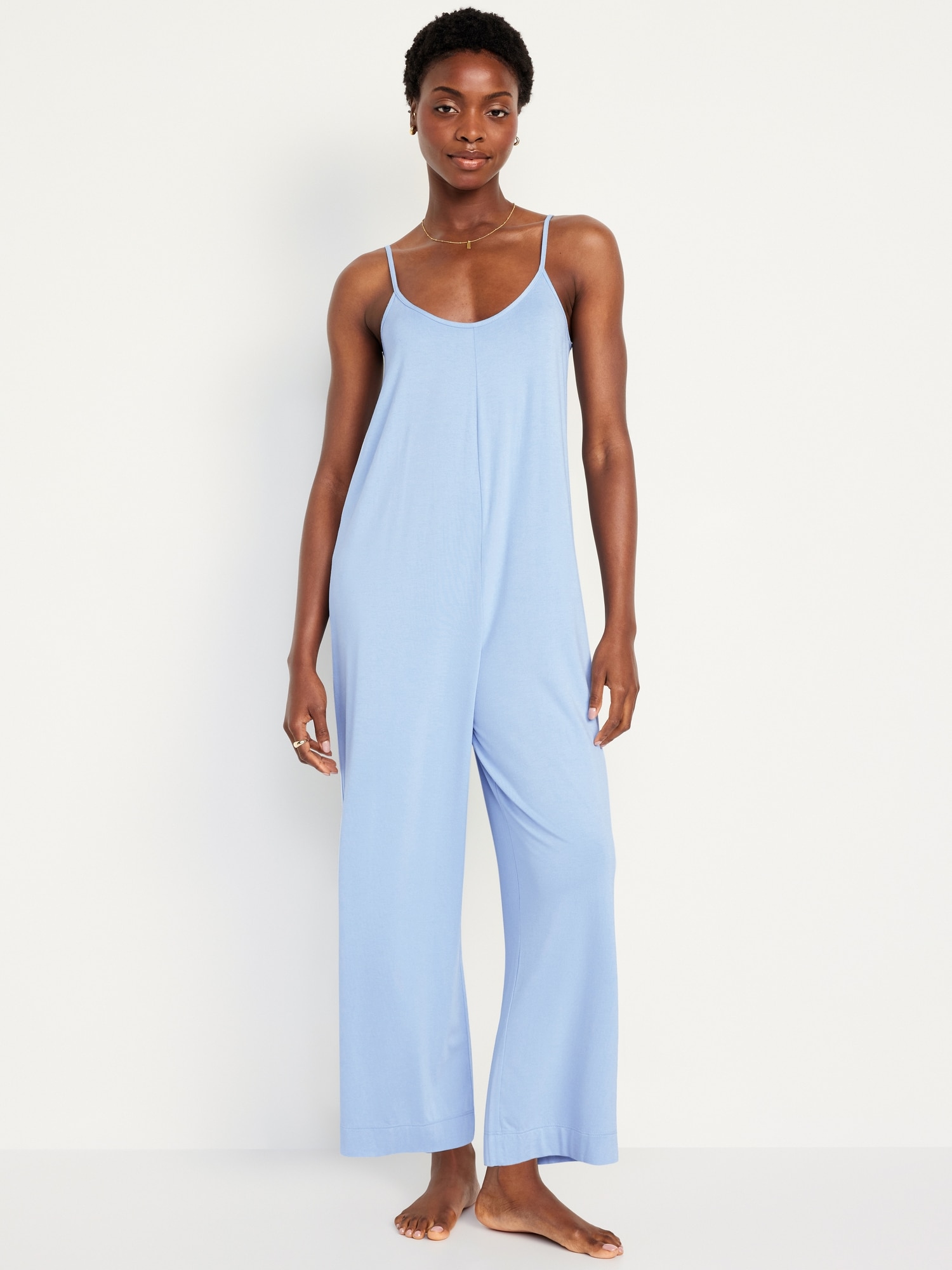 Knit Jersey Pajama Jumpsuit | Old Navy