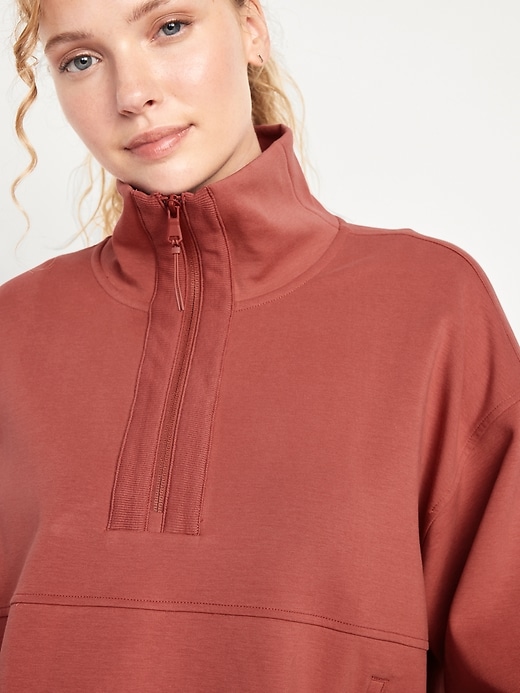 Image number 4 showing, Dynamic Fleece Half-Zip Tunic