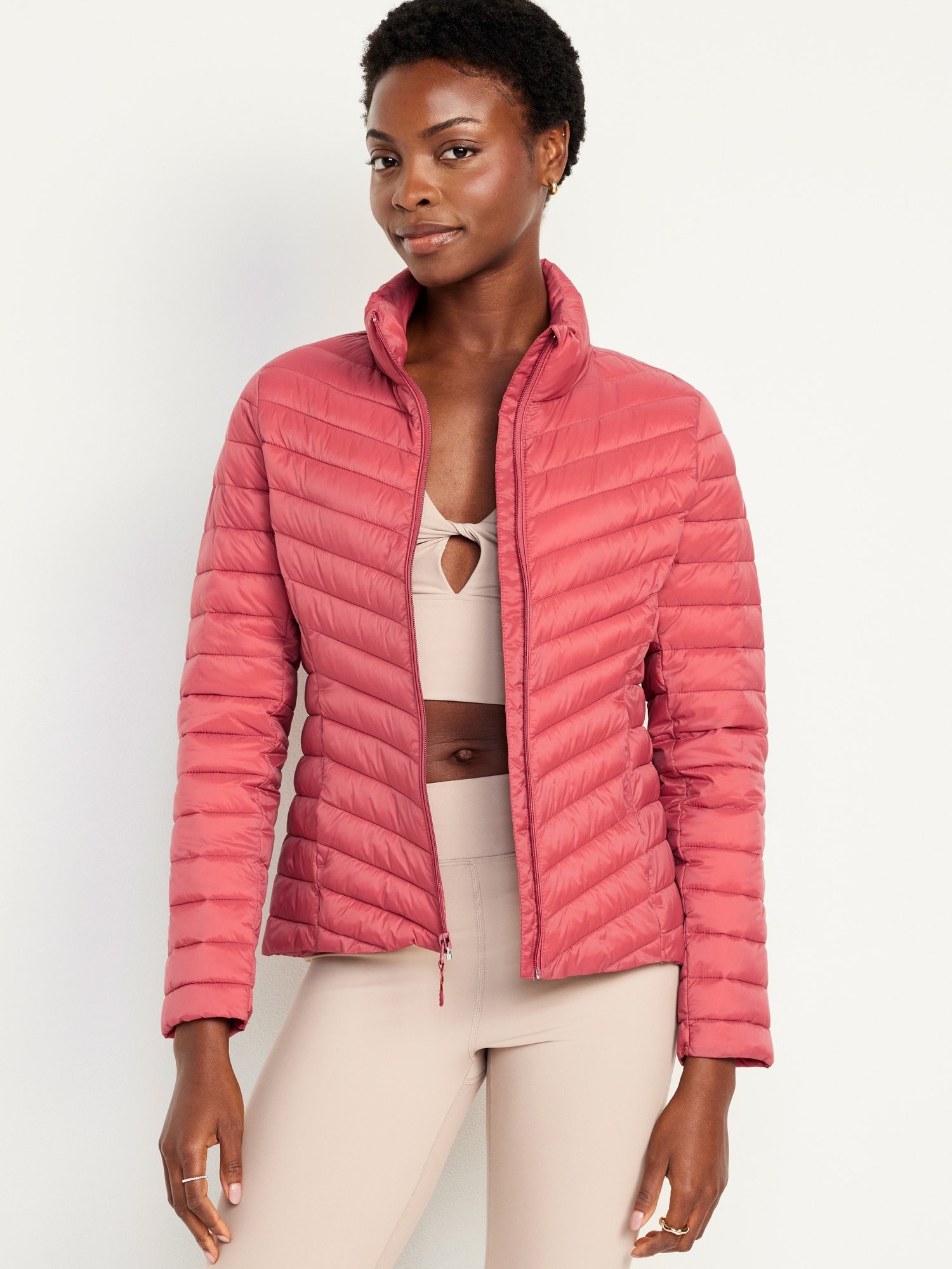 Old navy womens puffer jacket online