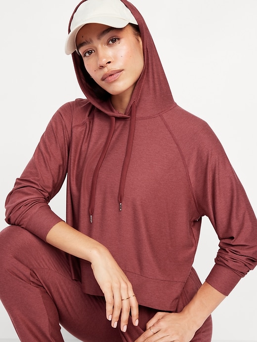 Image number 6 showing, CloudMotion Crop Hoodie