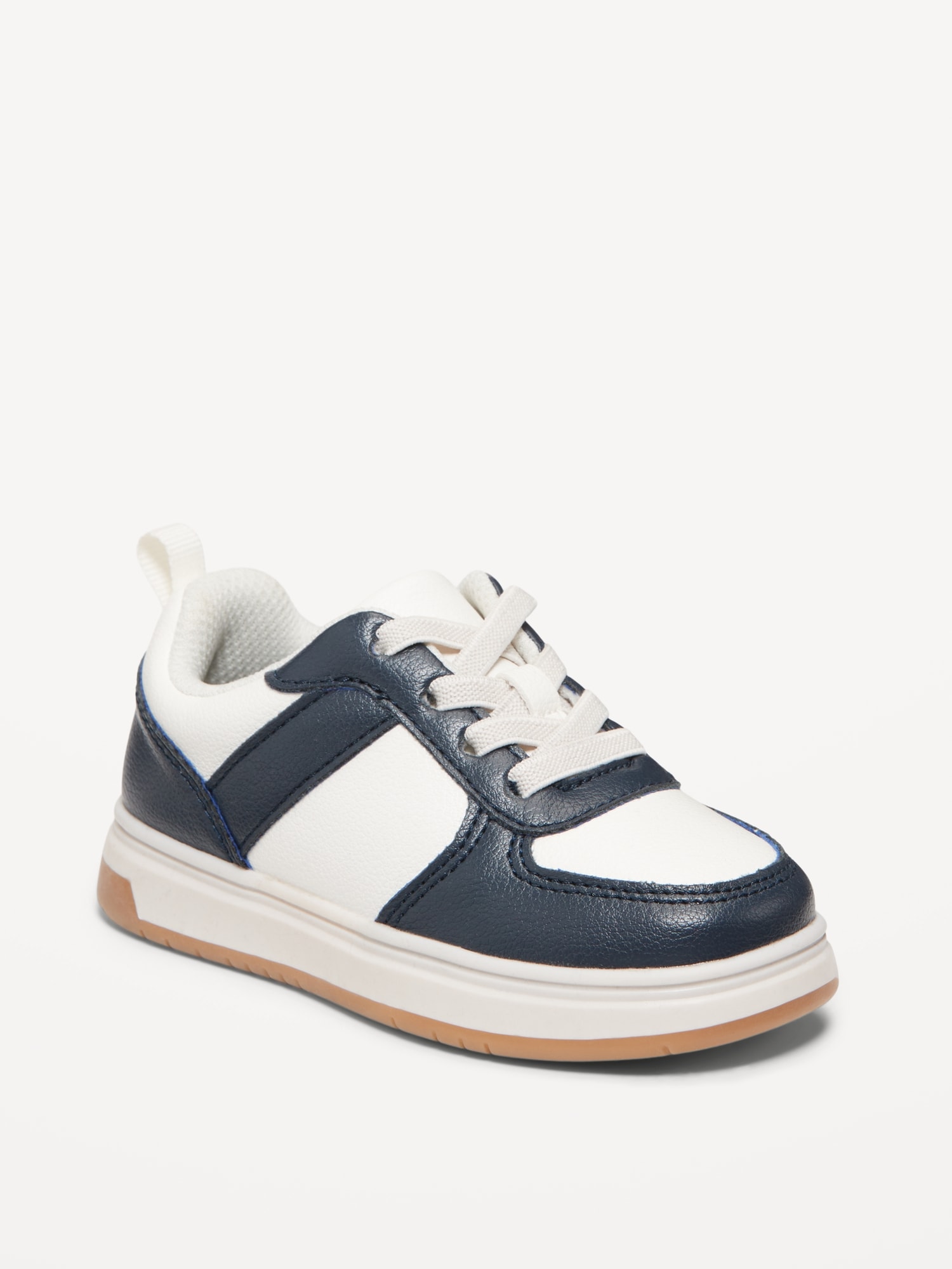 Faux-Leather Lace-Up Sneakers for Toddler Boys | Old Navy