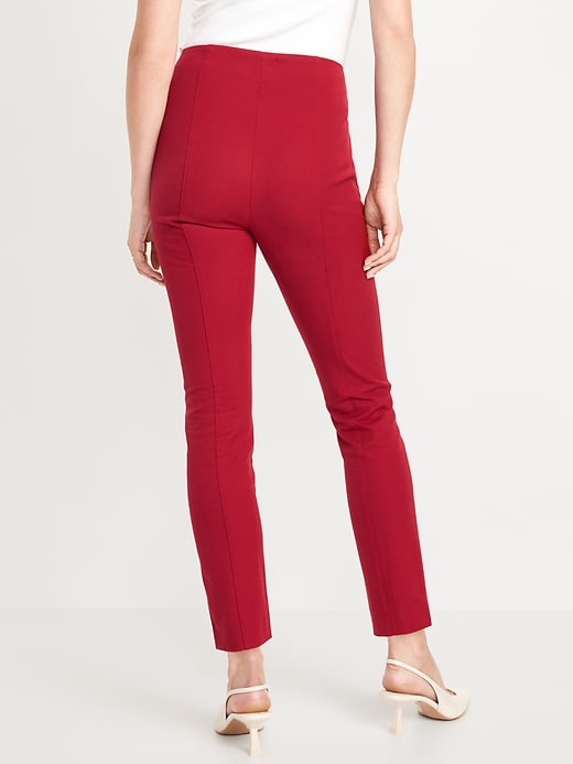 Image number 2 showing, Extra High-Waisted Polished Pixie Skinny Pants