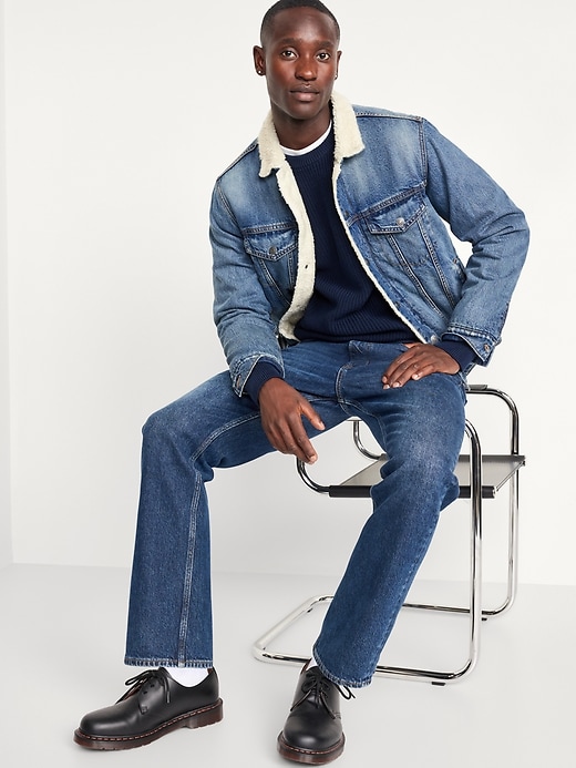 Image number 3 showing, Sherpa-Lined Jean Jacket