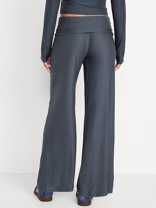 Image number 2 showing, High-Waisted CloudMotion Wide-Leg Pants