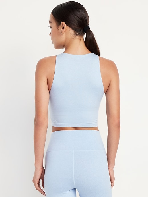 Image number 2 showing, CloudComfy High-Neck Longline Sports Bra