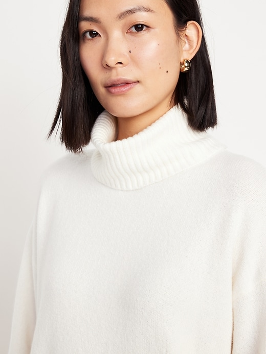 Image number 5 showing, SoSoft Turtleneck Tunic Sweater