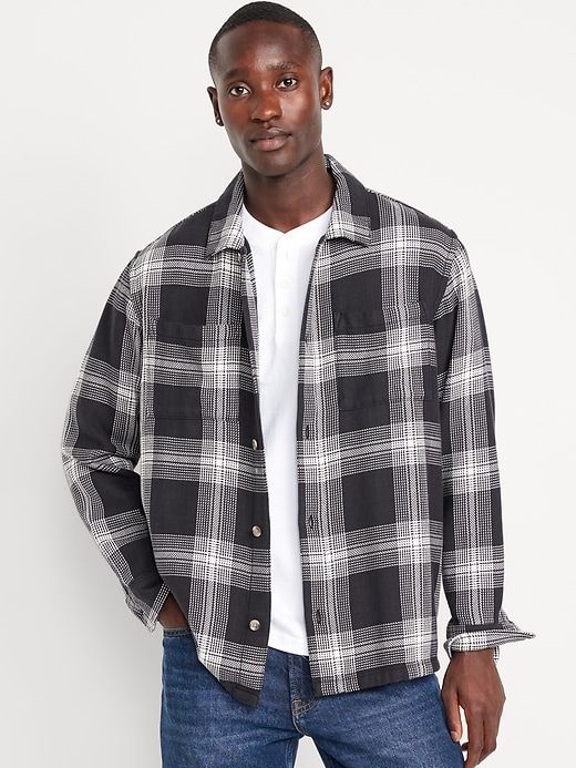 Image number 1 showing, Heavyweight Plaid Flannel Shirt