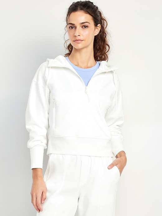 Image number 1 showing, Dynamic Fleece Half-Zip Hoodie