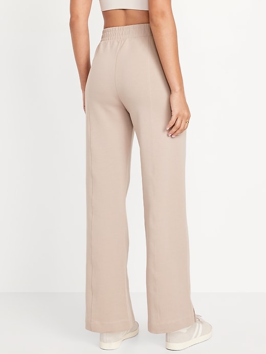 Image number 2 showing, High-Waisted Dynamic Fleece Trouser Pants