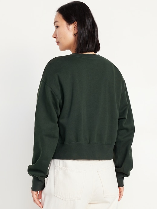 Image number 3 showing, SoComfy Crop Sweatshirt