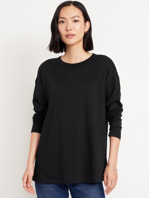 EveryWear Tunic T-Shirt - Black Jack