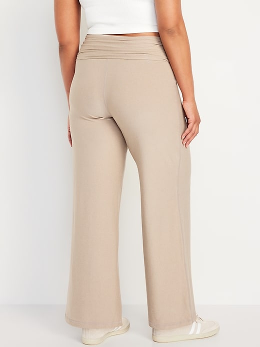 Image number 5 showing, High-Waisted CloudMotion Wide-Leg Pants