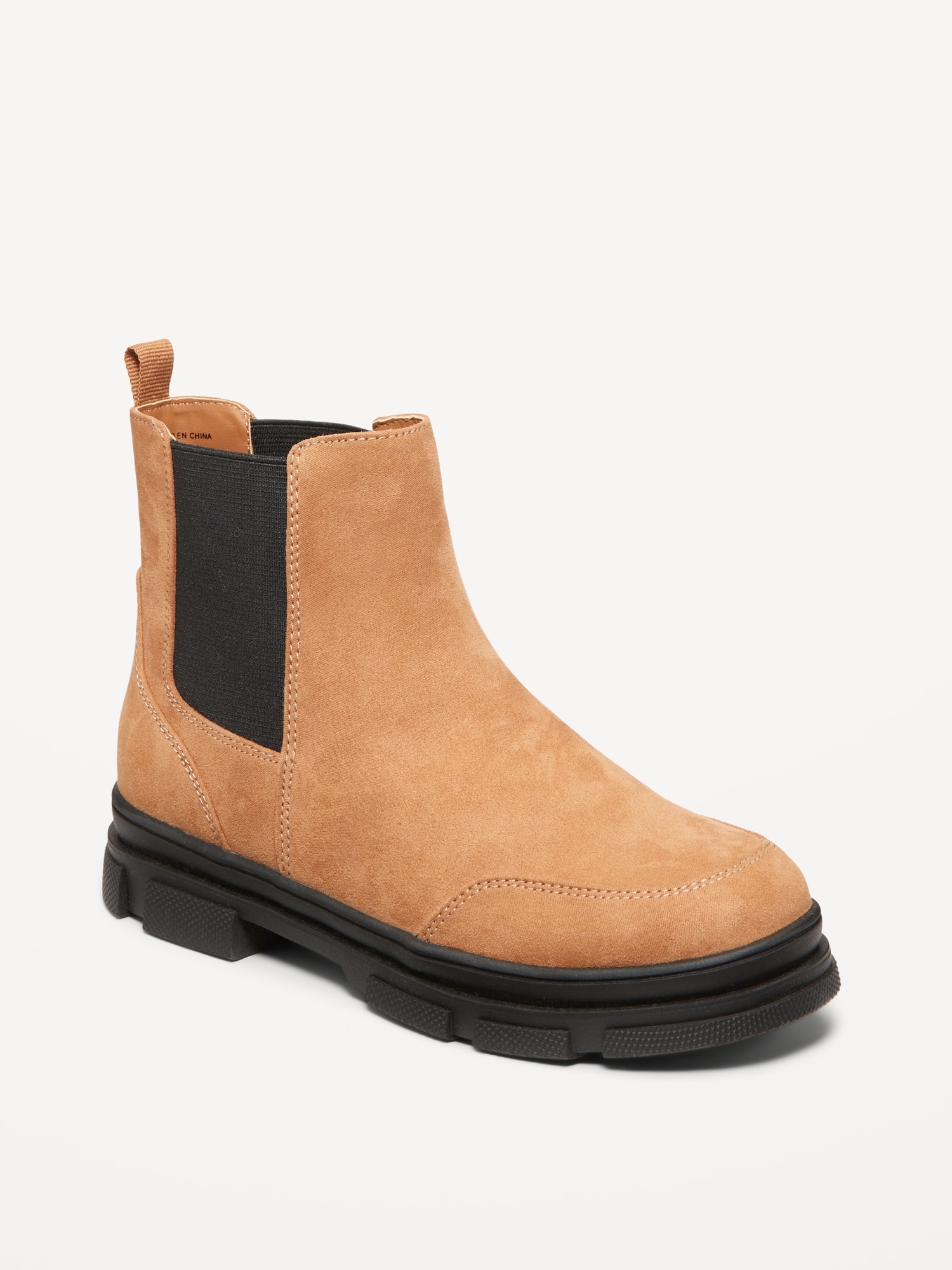 Faux-Suede Chelsea Boots for Girls Hot Deal