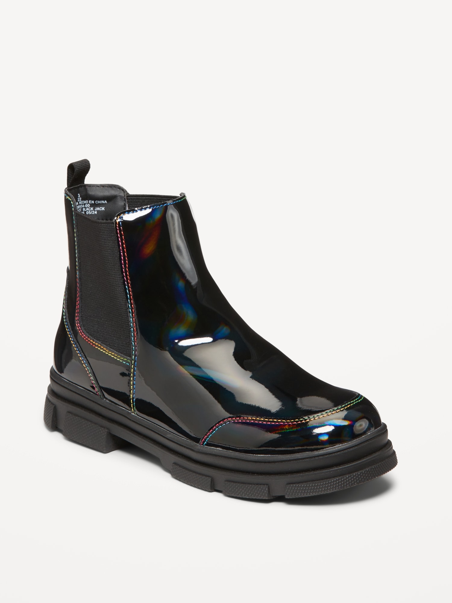 Shiny Chelsea Boots for Girls Hot Deal