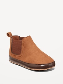 Image number 1 showing, Faux-Suede Chelsea Boots for Baby