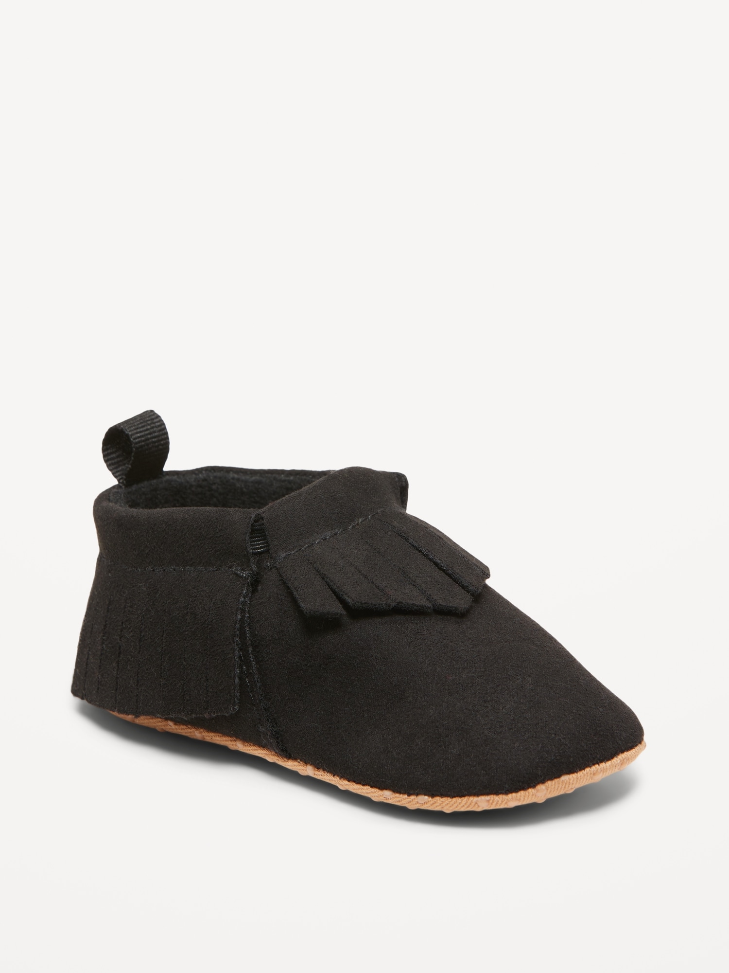 Faux-Suede Moccasin Shoes for Baby