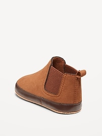 View large product image 3 of 4. Faux-Suede Chelsea Boots for Baby