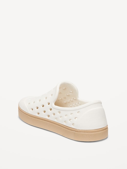 Image number 3 showing, Perforated Slip-On Shoes for Toddler Boys (Partially Plant-Based)