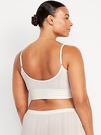 View large product image 6 of 8. Seamless Longline Bralette