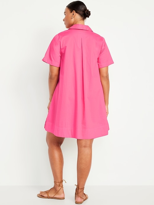 Image number 5 showing, Mini Shirt Dress