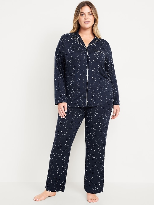 Image number 7 showing, Knit Jersey Pajama Pant Set