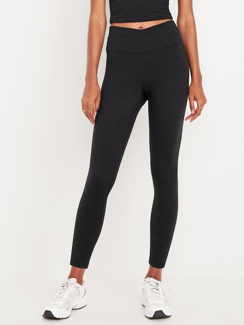 Extra High-Waisted CloudComfy 7/8 Leggings - Black