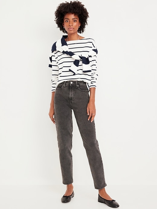 Image number 1 showing, High-Waisted OG Straight Ankle Jeans