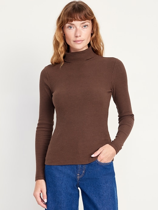 Image number 1 showing, Plush Turtleneck