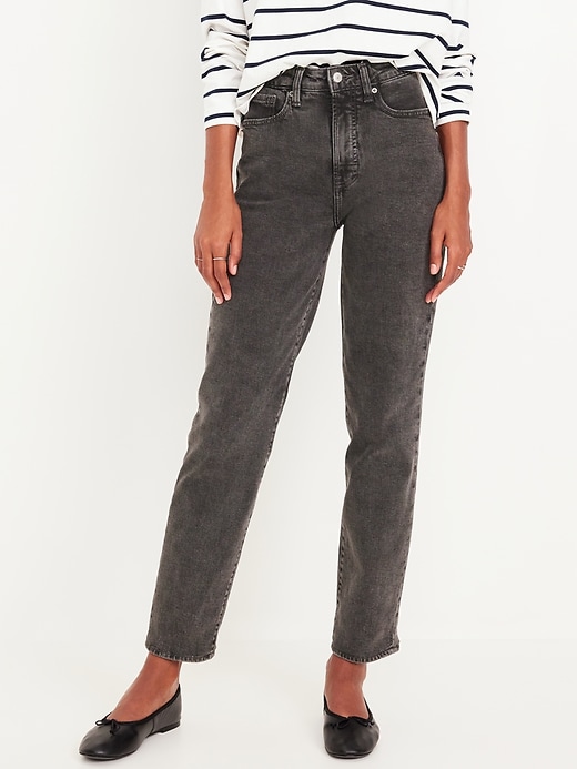 Image number 2 showing, High-Waisted OG Straight Ankle Jeans