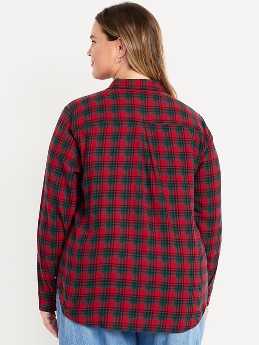 Image number 8 showing, Classic Flannel Button-Down Shirt