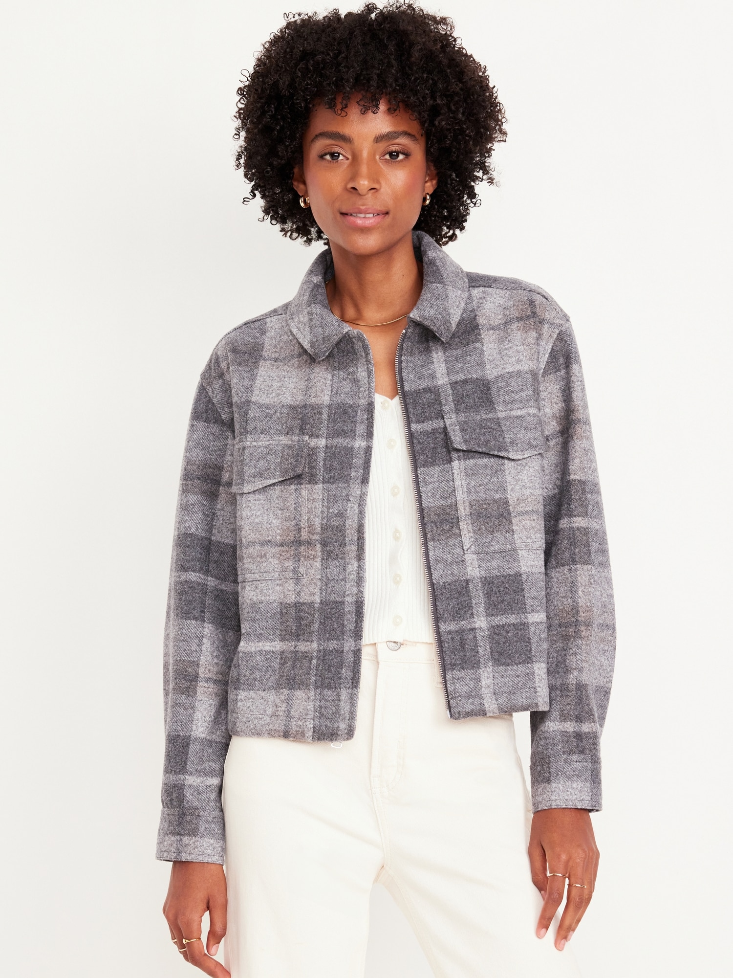 Relaxed Shirt Jacket