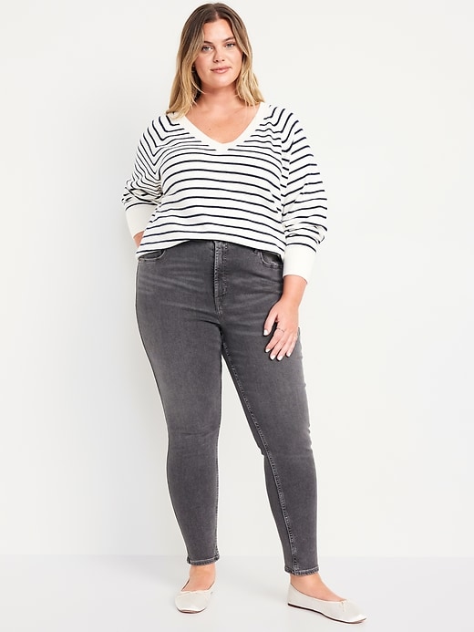 Image number 6 showing, Extra High-Waisted Rockstar 360° Stretch Super-Skinny Jeans