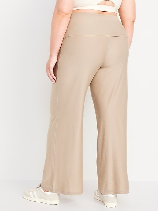 Image number 7 showing, High-Waisted CloudMotion Wide-Leg Pants