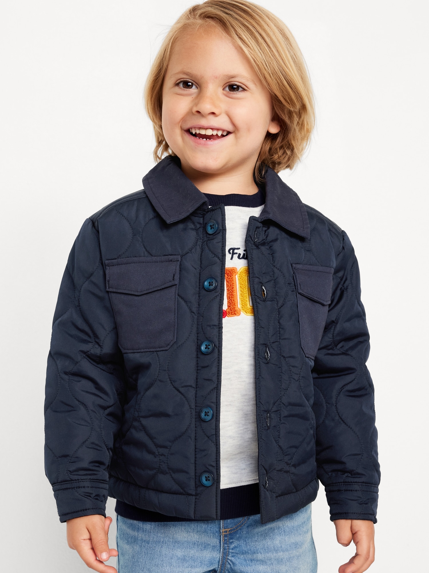 Quilted Jacket For Boys Old Navy