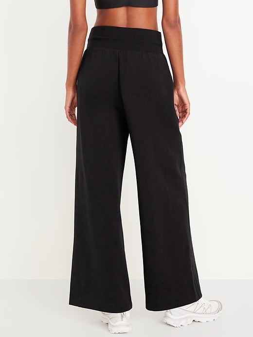 Image number 8 showing, Dynamic Fleece Wide-Leg Pants