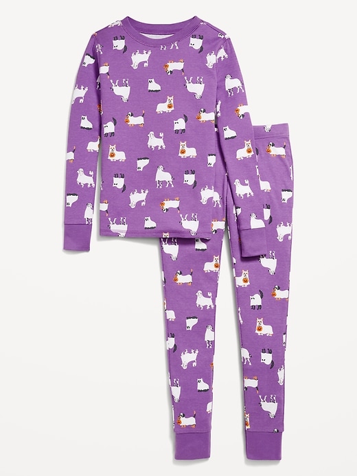 View large product image 1 of 1. Printed Snug-Fit Pajama Set for Girls