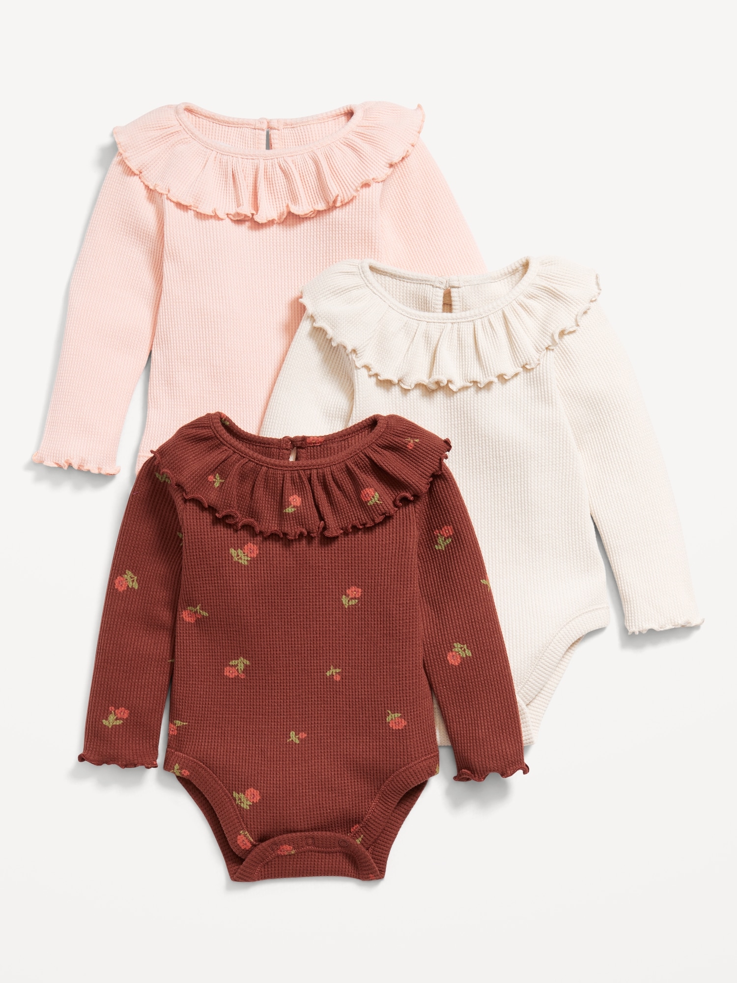 Baby girl onesies with ruffles best sale