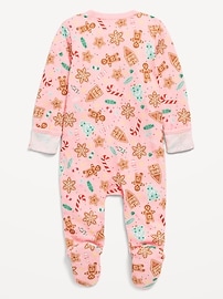 View large product image 3 of 4. 2-Way-Zip Printed Sleep &amp; Play Footed One-Piece for Baby