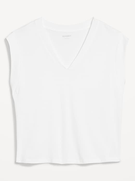 Image number 4 showing, Sleeveless V-Neck Top