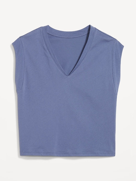 Image number 4 showing, Sleeveless V-Neck Top