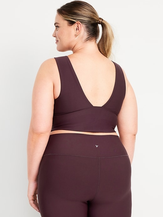 Image number 8 showing, Light Support PowerSoft Twist Longline Sports Bra
