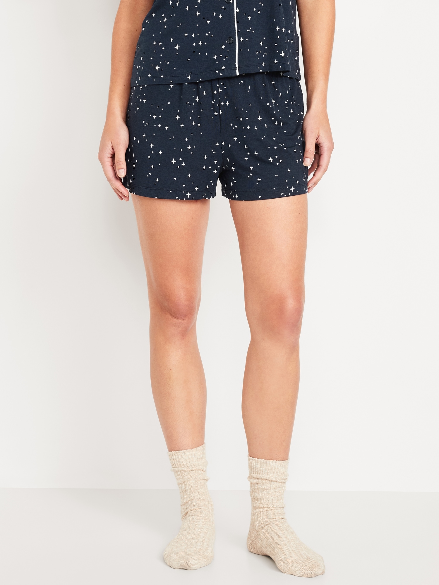 Knit Jersey Pajama Short