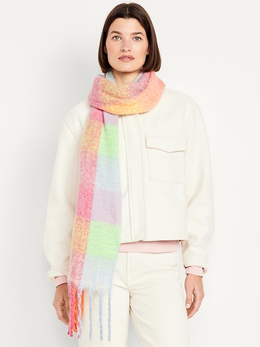 Image number 1 showing, Fringed Scarf