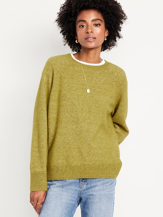 Image number 1 showing, Cozy Crew-Neck Sweater