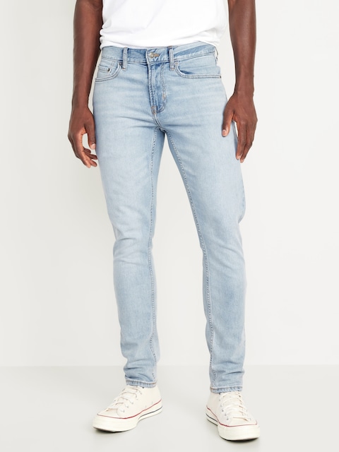 Skinny Built-In Flex Jeans - Light Wash