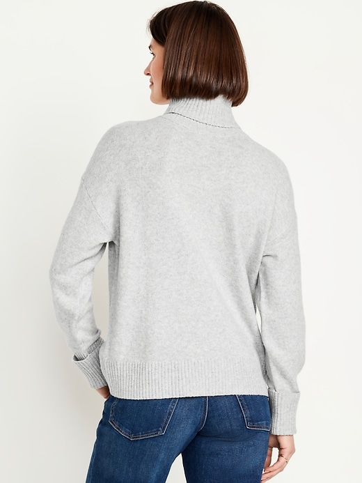 Image number 2 showing, SoSoft Turtleneck Tunic Sweater